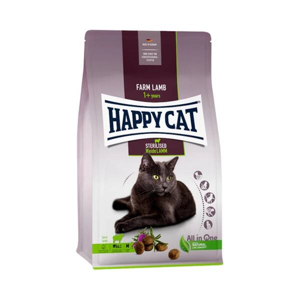 HAPPY CAT Sterilized Lamb 1.3kg