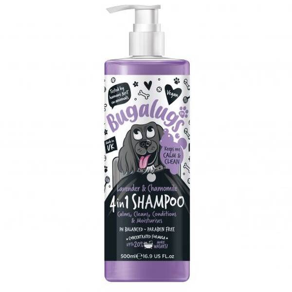 BUGALUGS 4 in 1 Lavender+Chamomile Shampoo (10:1) 250ml