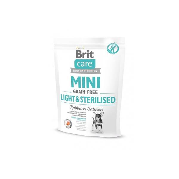 BRIT Care Dog Mini Light&Sterilised GF 400gr