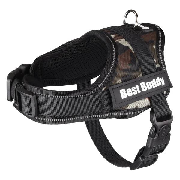 FLAMINGO Harness Best Buddy Pluto Jungle Camouflage XXS 32-42cm