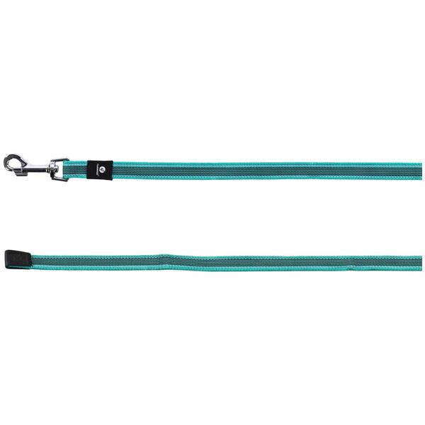 FLAMINGO Training And Tracking Leash Xeno Turquoise 5m 20mm