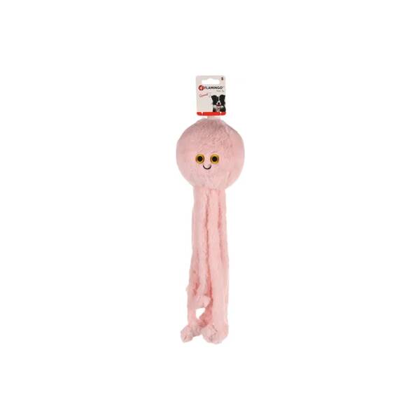 FLAMINGO Dog Toy Paulo Octopus Pink S 12,5x11,5x47cm