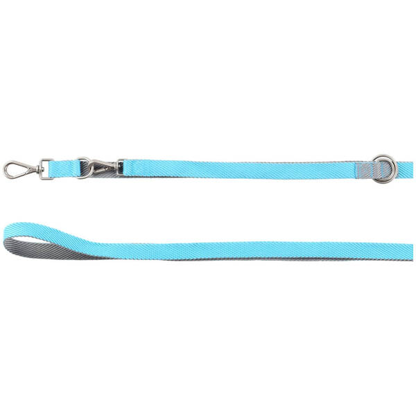 FLAMINGO Training Leash Elly Blue 250cm/25mm