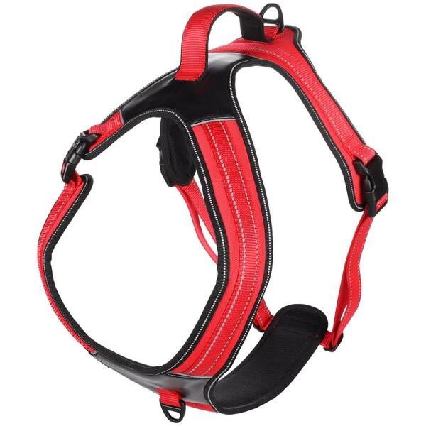 FLAMINGO Harness Toga Red XL Neck 61cm/Chest 94-132cm