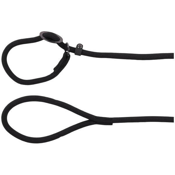 FLAMINGO Anti Pull Leash Aiden Black 130cm/10mm