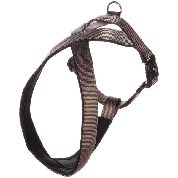 FLAMINGO Norwegian Harness Cross Abbi Taupe M 58-70cm 25mm