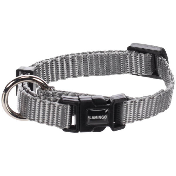 FLAMINGO Collar Ziggi Grey XXS 15-25cm 10mm