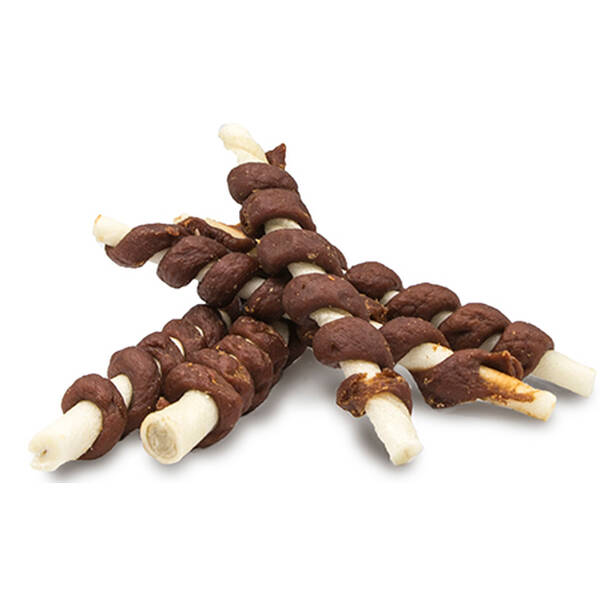 Hau & Miau  Beef paste wrapped rawhide sticks 500gr