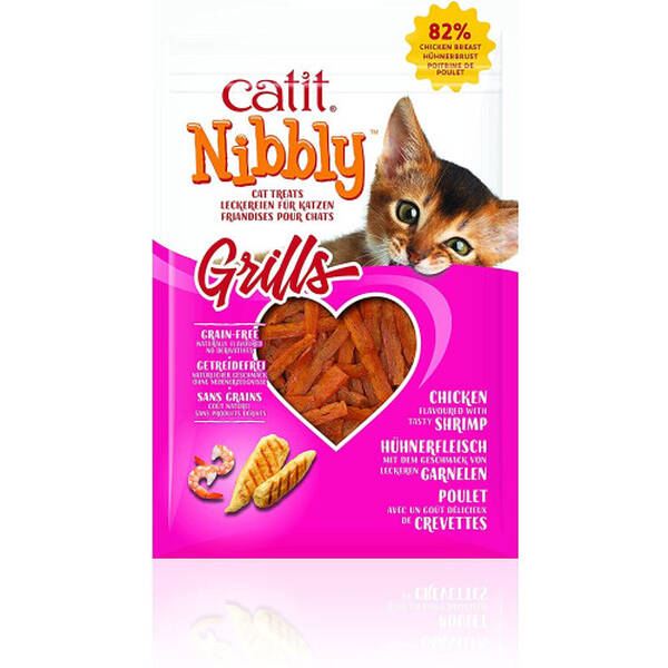 Catit Nibbly Grills Chicken & Shrimp Fl. 30gr