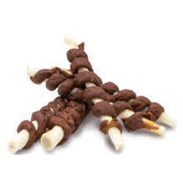 Hau & Miau  Beef paste wrapped rawhide sticks 1pcs