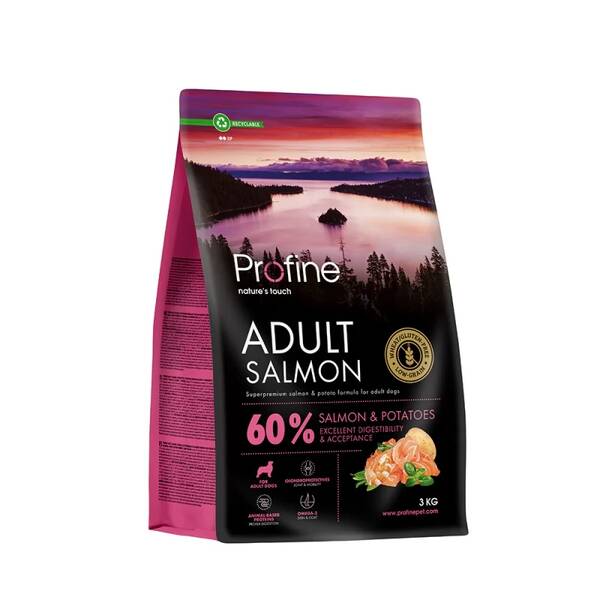 PROFINE Dog Adult Salmon&Potato 3Kg