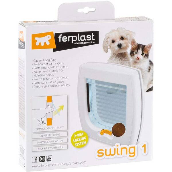 Ferplast Swing 1 Super Basic White 21.5x5x24cm