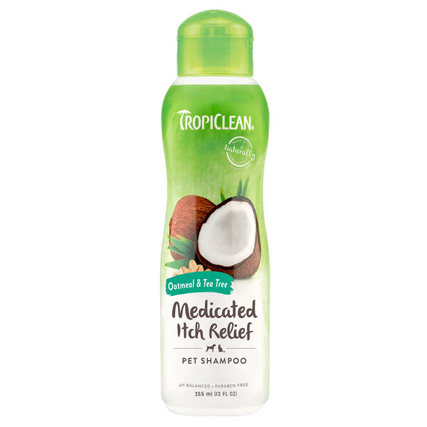 TROPICLEAN Shampoo Oatmeal&Tree 355ml