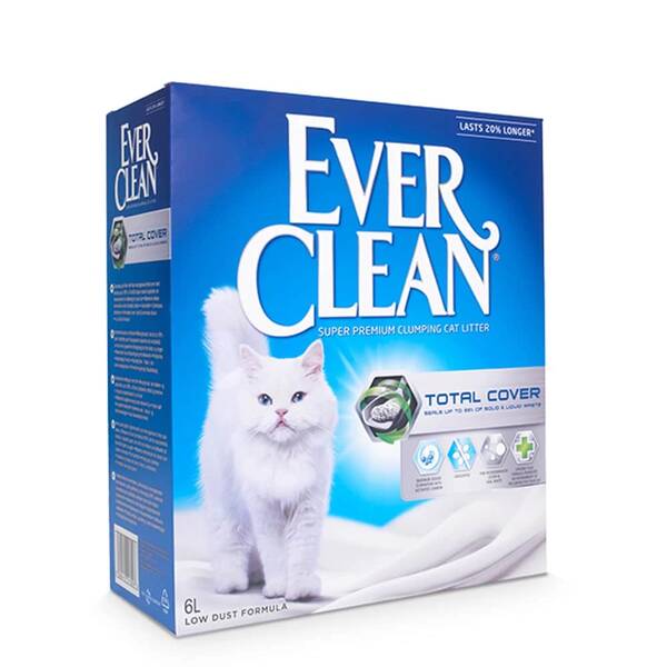 EVER CLEAN Total Cover Clumping 6L PROMO