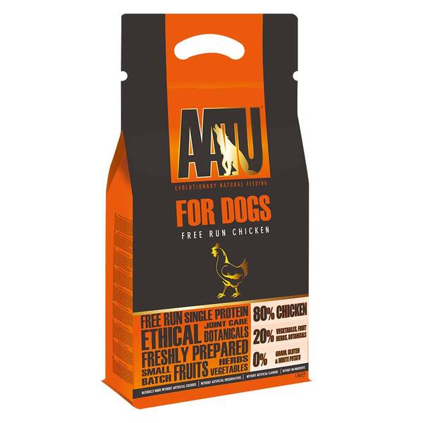 AATU Grain Free Dog 80/20 Adult Chicken 1,5kg