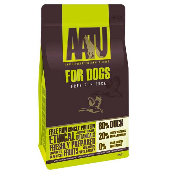 AATU Grain Free Dog 80/20 Adult Duck 10kg