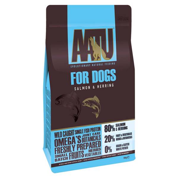 AATU Grain Free Dog 80/20 Adult Salmon 10kg