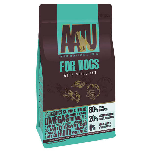 AATU Grain Free Dog 80/20 Adult Shellfish 5kg