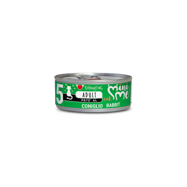 DISUGUAL Mini Me Cat - ADULT 5 Pate Rabbit 85gr