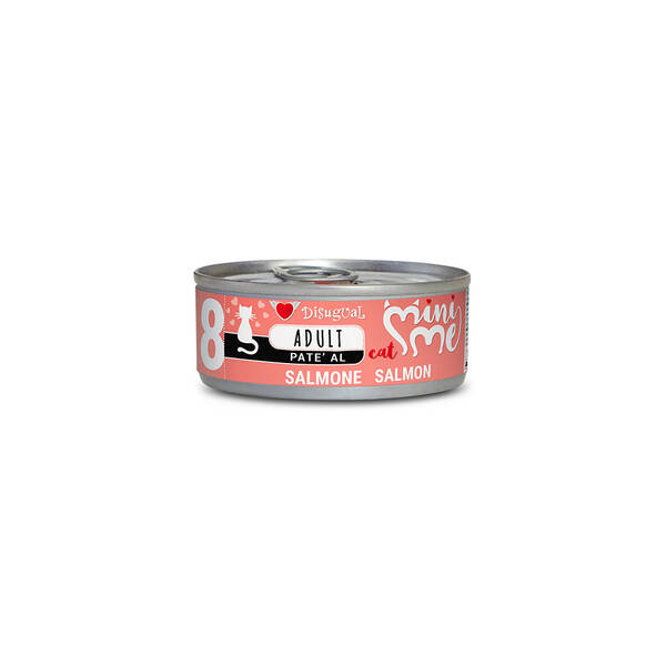 DISUGUAL Mini Me Cat - ADULT 8 Pate Salmon 85gr