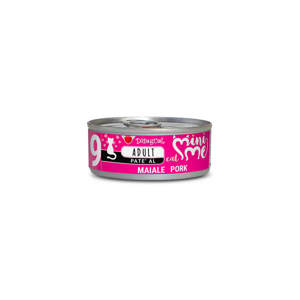 DISUGUAL Mini Me Cat - ADULT 9 Pate Pork 85gr