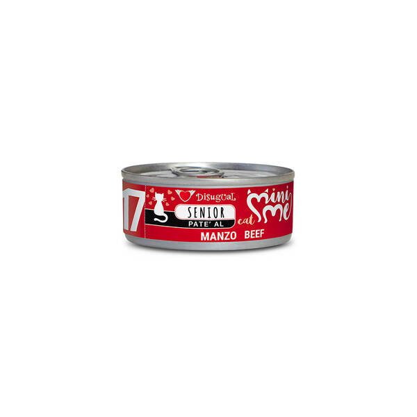 DISUGUAL Mini Me Cat - SENIOR 17 Pate Beef 85gr