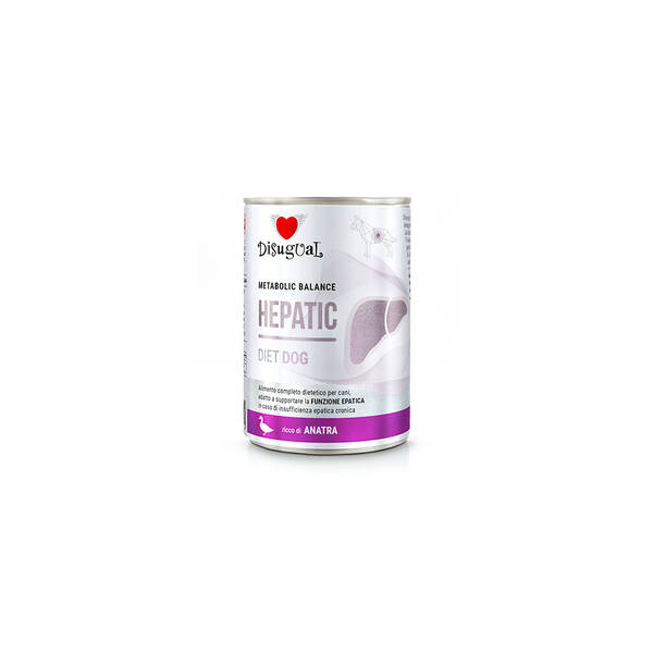 DISUGUAL Diet Dog-Hepatic Duck 400gr