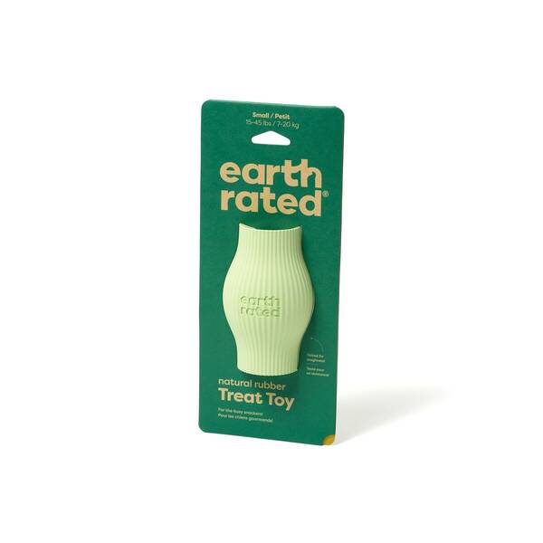 EARTH RATED Treat Toy - Green Rubber Small