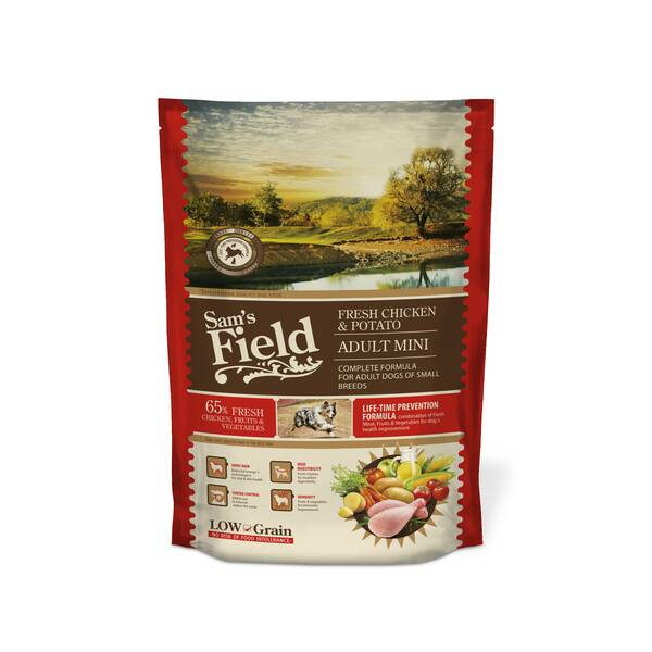 SAM'S FIELD Dog Adult Mini Chicken&Potato 800gr