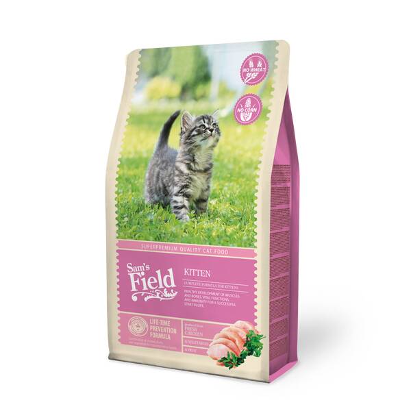 SAM'S FIELD Cat Kitten Chicken 2.5kg