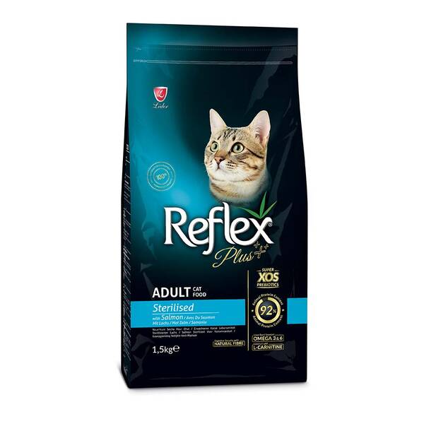 REFLEX PLUS Cat Adult Sterilised Salmon 1,5kg