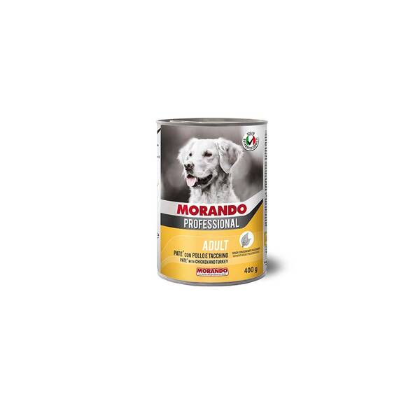 MORANDO Professional Dog Pate Chicken&Turkey 400gr