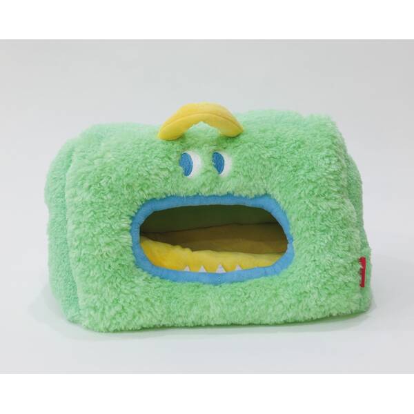 ZEZE Pet Bed Green Monster 50x38x30cm