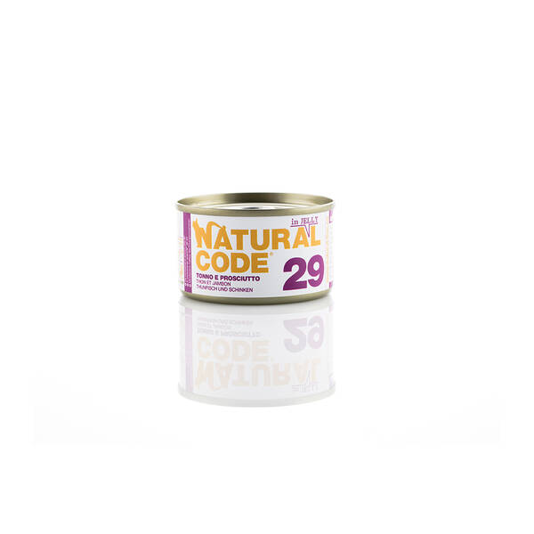 NATURAL CODE Adult Cat Tuna&Prosciutto 85gr