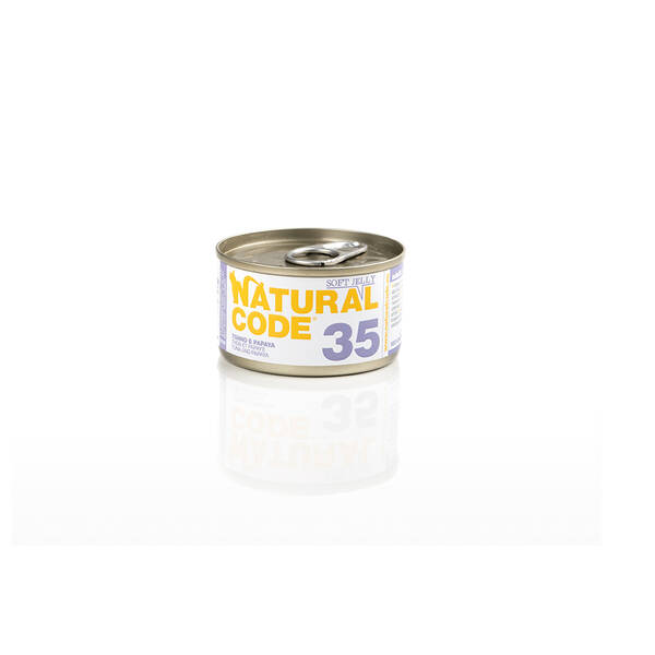 NATURAL CODE Adult Cat Tuna&Papaya 85gr