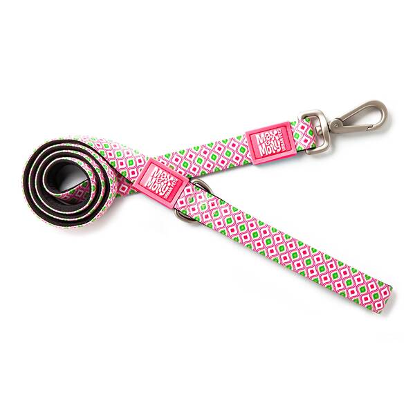 MAX & MOLLY Short Leash - Retro Pink/M 2,0cmx120cm