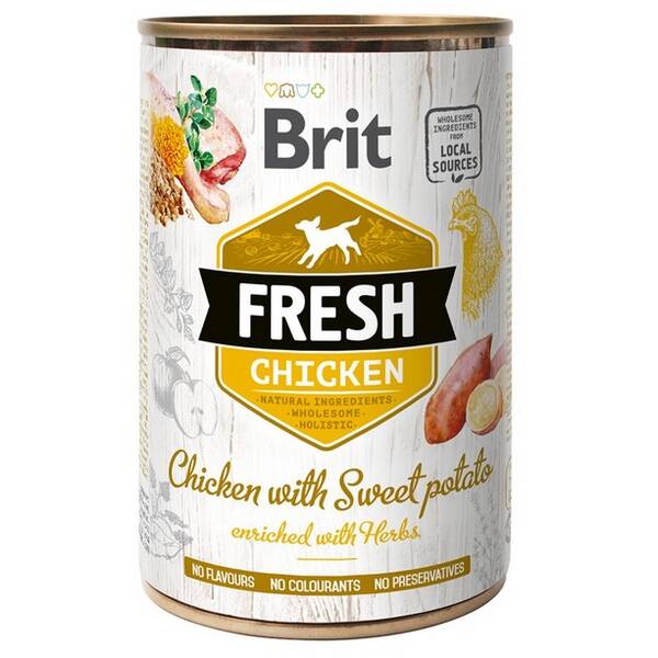 BRIT Fresh Cans Chicken 400gr