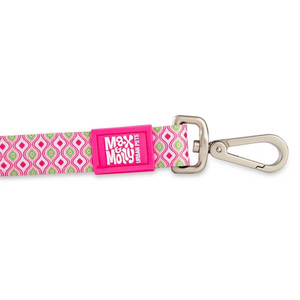 MAX & MOLLY Short Leash - Retro Pink/M 2,0cmx120cm