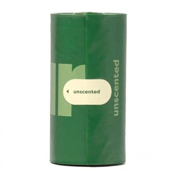 EARTH RATED 15 bags on 1 roll - Unscented