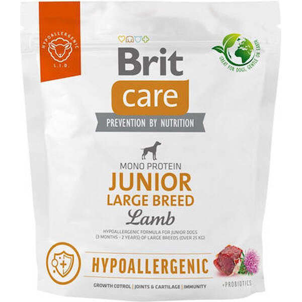 Brit Care Dog Hypoallergenic Junior L lamb 1kg