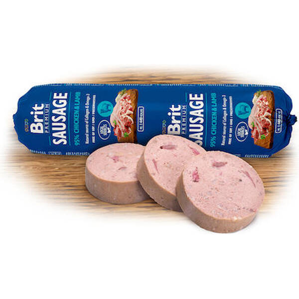 BRIT Sausage Chicken&Lamb 800g